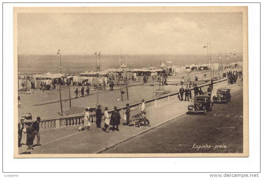 Espinho - Esplanada praia 1930's Esplanada-1930